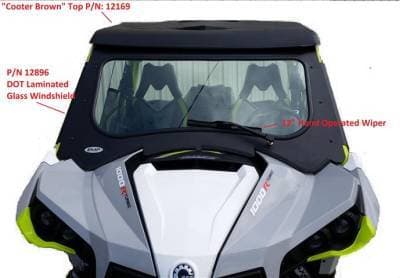 Can-Am Maverick Laminated Glass Windshield