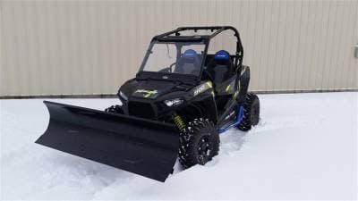 RZR/General Snow Plow fits: 2014-18 XP1K, 2015-18 RZR 900-S, 2015-2018 RZR 900 and 2016-18 General