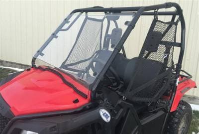 Pioneer 500 & 520 Hard Coat Windshield with Fast Straps