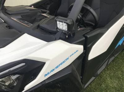 Maverick Trail Side Light Bracket Set