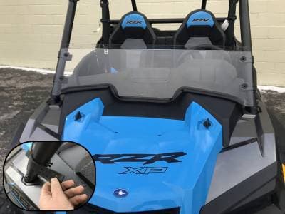 2019-21 RZR Half Windshield/ Wind Deflector for the RZR Turbo and RZR XP1000