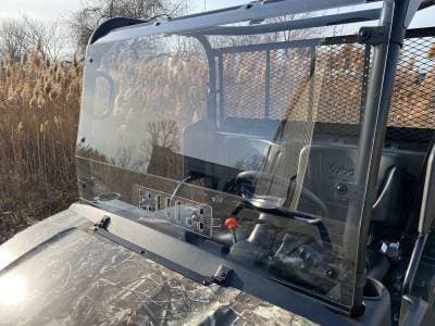Kubota RTV Windshield with Vent (Hard Coated on Both Sides)