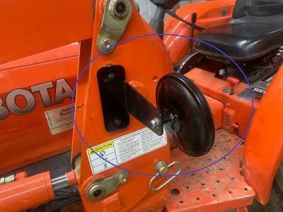 Convex Tractor Mirror 