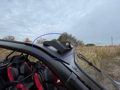 RZR PRO-XP/Turbo R  30" LED Light Bar Brackets