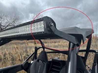 CFMOTO Z-Force 950, 40" LED Light Bar Brackets