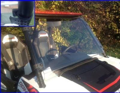 2014-18 RZR XP1000, 2015-20 RZR 900, and 2016-20 RZR-S 1000 Hard Coat Full Windshield