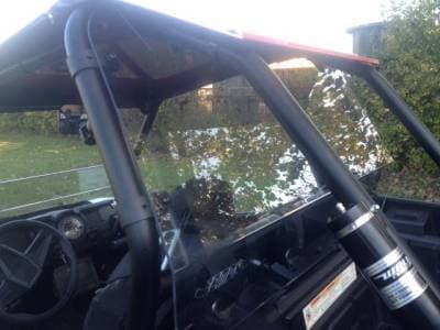 RZR XP1000  Cab Back / Dust Stopper (polycarbonate)