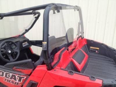 Wildcat Trail (50" Wide) and Wildcat Sport Polycarbonate Cab Back / Dust Stopper