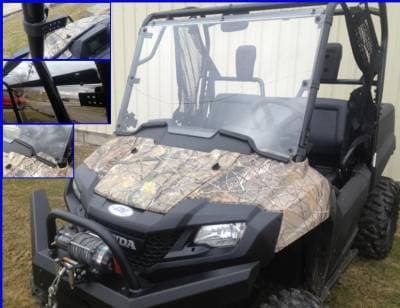 Pioneer 700 Hard Coated Full Windshield