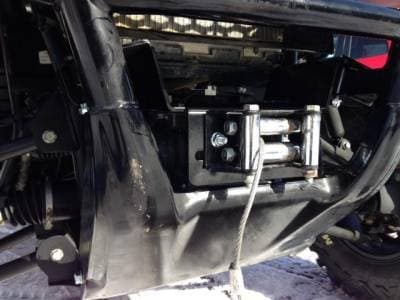 Pioneer 700 Winch Mount