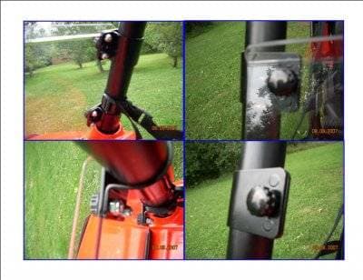 Quick Connect Windshield Clamp - 1-5/8"